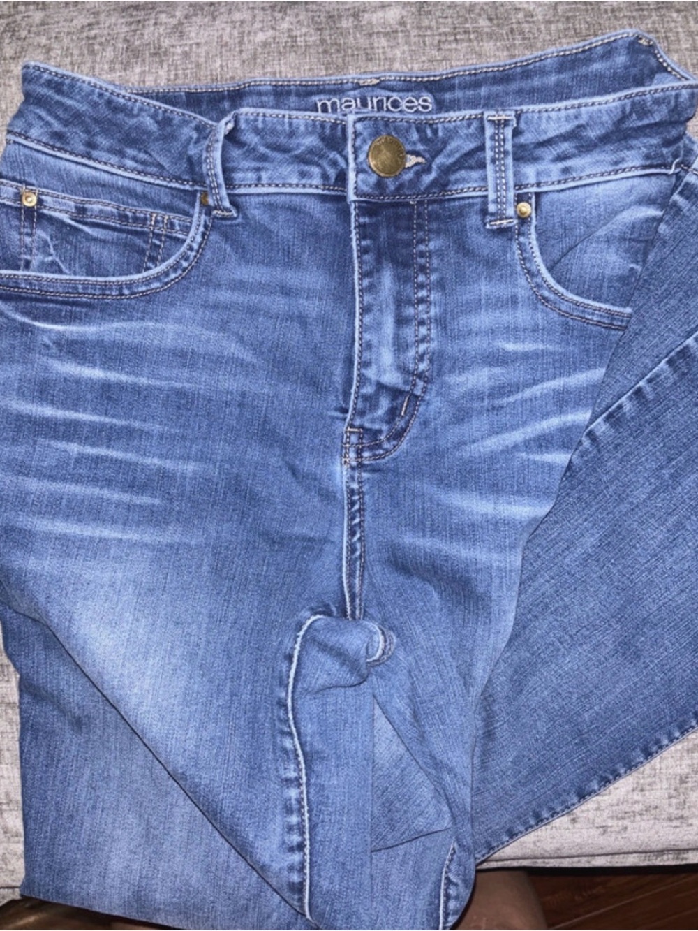Maurices Light Blue Everflex High-Rise Jeans